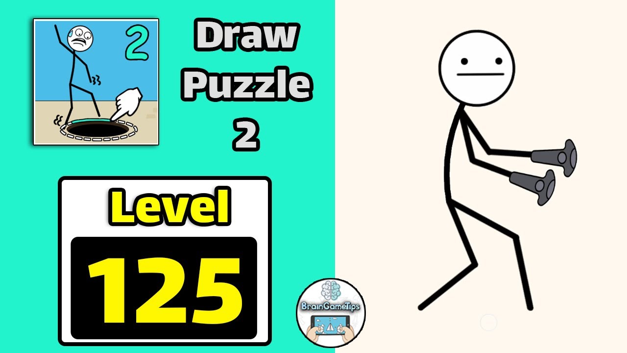 Draw Puzzle 2: One line one pa - Level 125 Answer