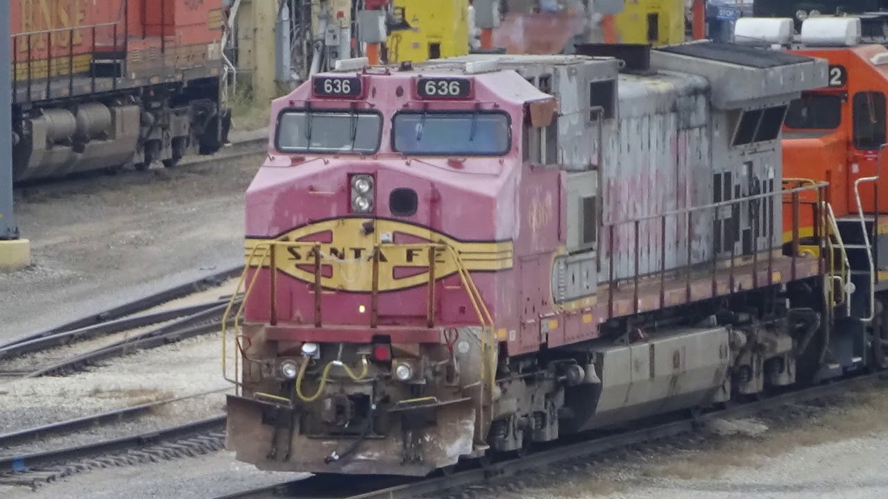 BNSF Action on a cold and dreary day Galesburg, IL October 20, 2020