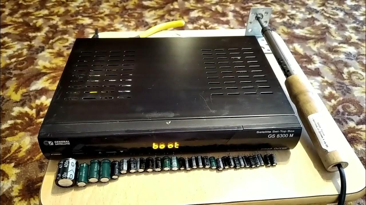 Ремонт лагающей приставки GS 8300 M - YouTube