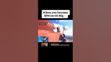 When you become him on oil rig 😳 So much more coming 🔥🔥🔥🔥 #rust #Rustgame #shorts