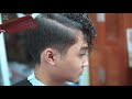 Hướng Dẫn Chi Tiết Cắt Kê Lược Và Uốn Kiểu Tóc Layer tại TƯỜNGBARBER