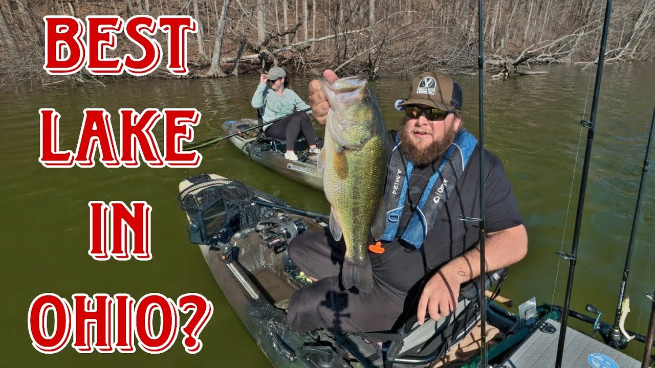 The best lake in OHIO! (BIG Bass)