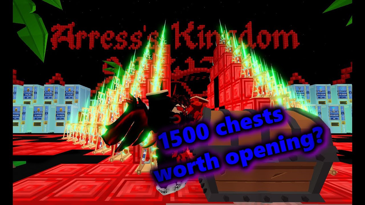 1500 treasure chest worth opening? Arress , roblox islands , rich boi