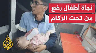 مراسل الجزيرة: وقوع إصابات في غارات إسرائيلية استهدفت منزلين في مخيمي المغازي والنصيرات