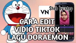 Tutorial edit Video tiktok lagu Doraemon transisi - Pemula (step by step)