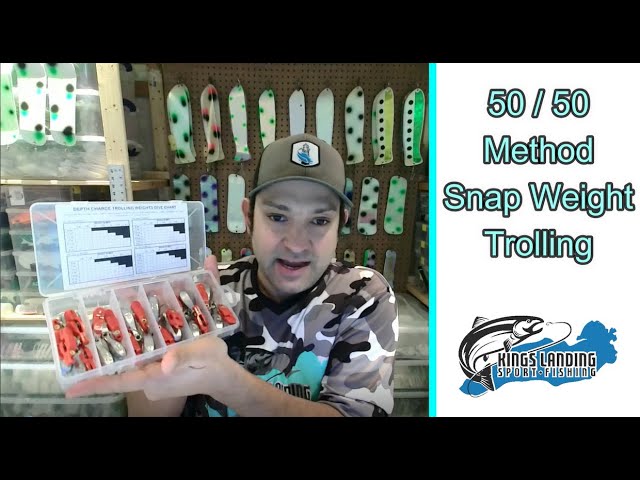 50/50 Method Snap Weight #Trolling for #Salmon & Trout on the