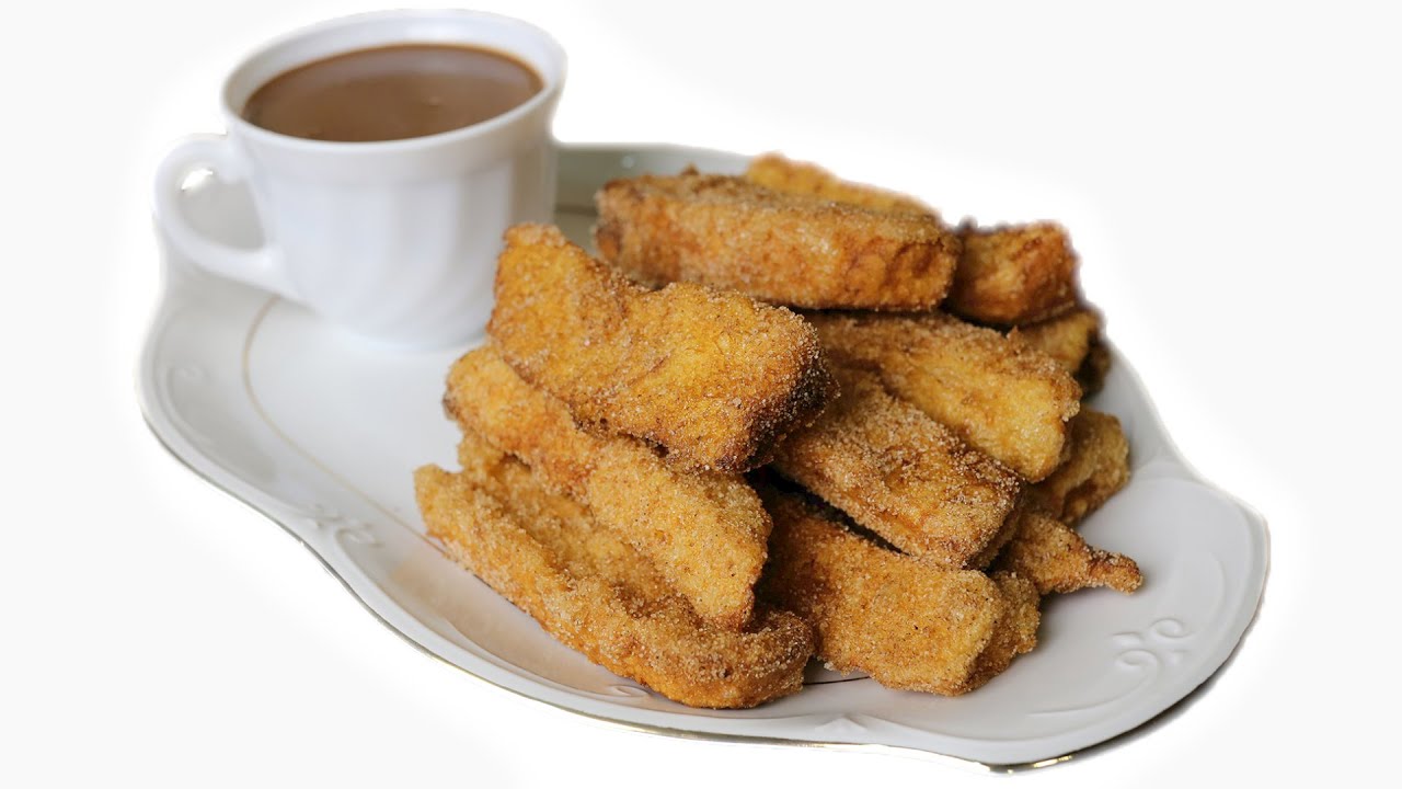 Chocolate con picatostes casero - La mejor forma de hacer esta tradicional merienda o desayuno.