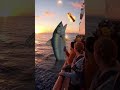A Fish Juggling Fire?! People on the Ship Freeze 😱