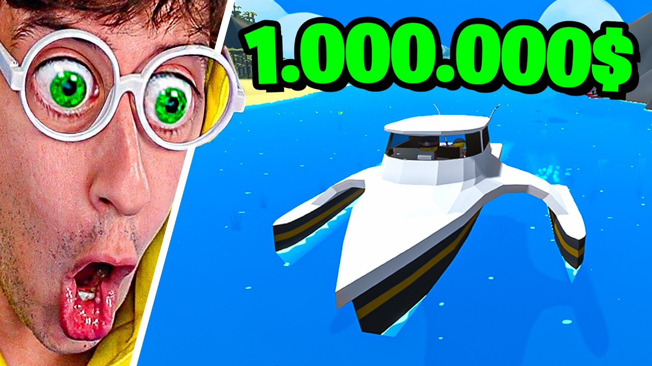 Yate de 1.000.000$ 🚢🤑!! (nuevo amigo millonario ❤️) - Wobbly Life #207