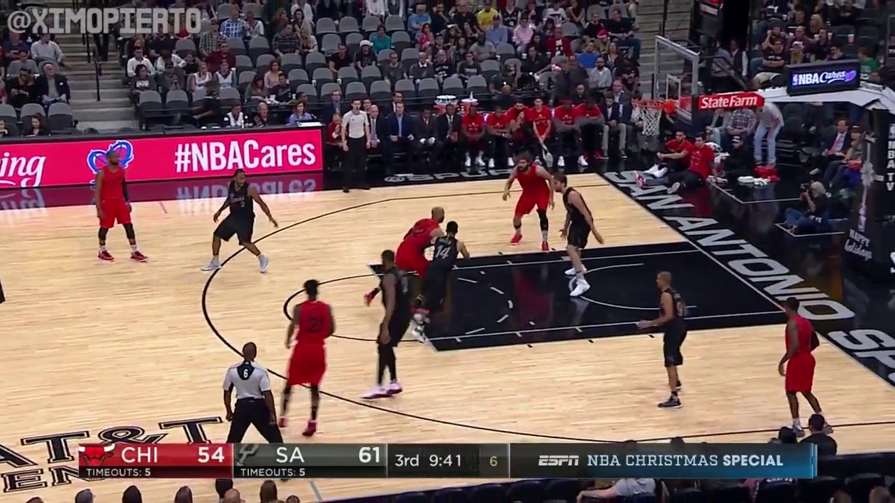 Chicago Bulls vs San Antonio Spurs | Full Game Highlights | December 25, 2016 | 2016-17 NBA Season