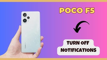 Turn off notifications POCO F5 || How to disable notifications || Notification settings