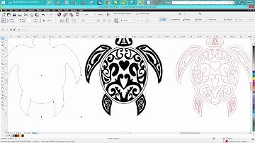 Corel Draw Tips & Tricks Contour to be able to cut this out Part 3