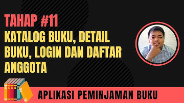 #11 Pembuatan Katalog Buku, Detail Buku, Daftar dan Login Member - Studi Kasus Codeigniter