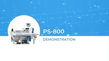 JUKI PS-800 Demonstration