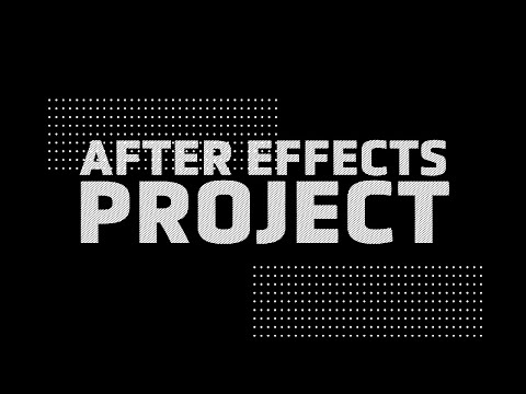 OP風アニメーション　After Effects