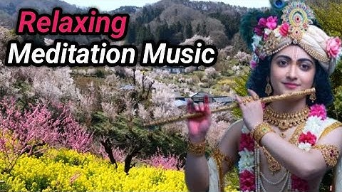 Deep Relaxing Music ll Krishna Flute , Sleep Music , Meditation Music, Study, Calming Music