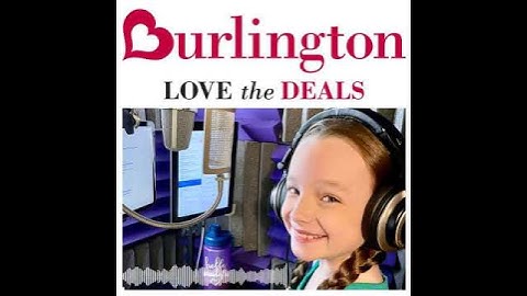 Lucy Capri: Burlington "Love the Deals" | Radio Commercial