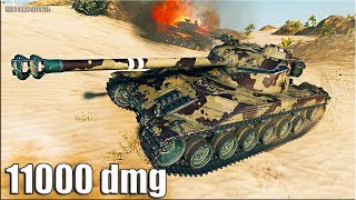 Как играют СТАТИСТЫ на Bat.-Chatillon 25 t 🌟 11000 dmg 🌟 World of Tanks максимальный урон