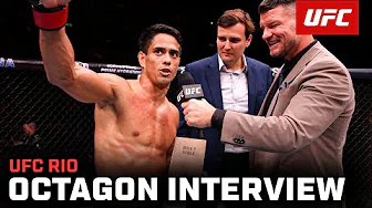 Jafel Filho Octagon Interview | UFC Rio