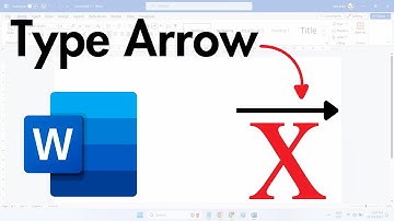 How to put an arrow above a letter in Microsoft Word