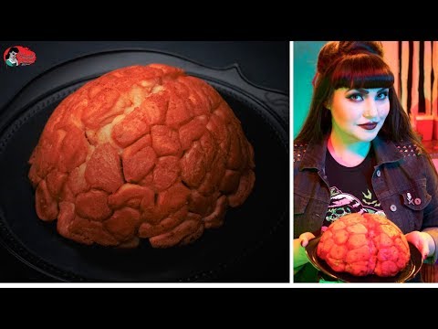 Watch me make SAVORY BRAIN PULL-APART BREAD on #RueMorgueTV!