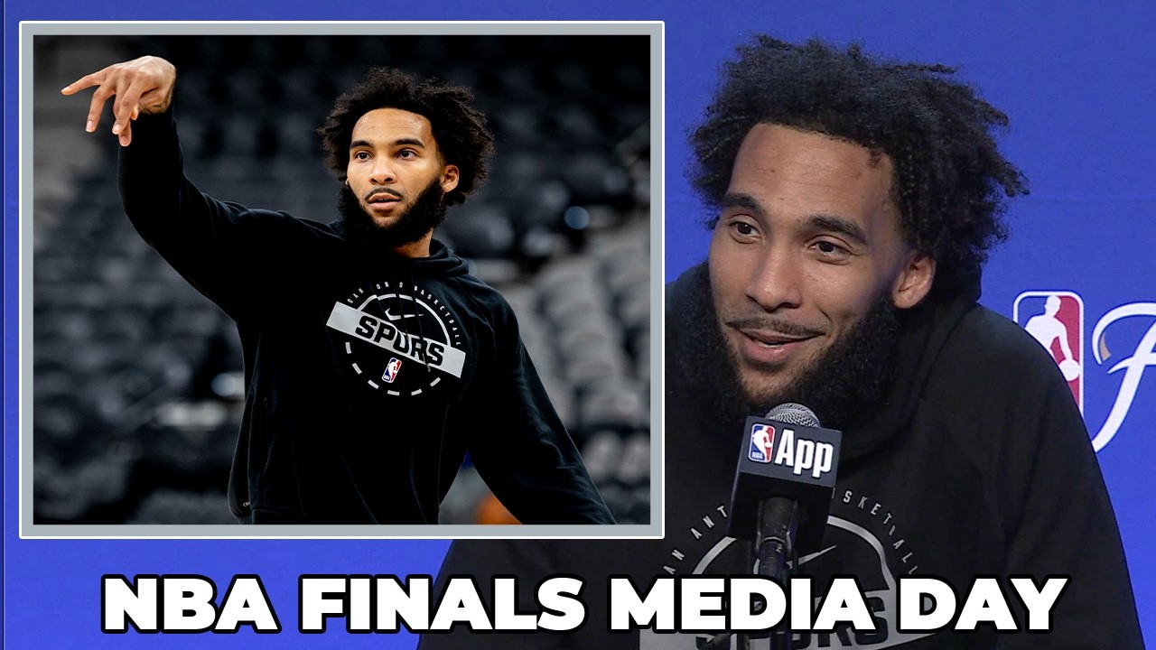 Julian Champagnie on Spurs Competing for a NBA Championship