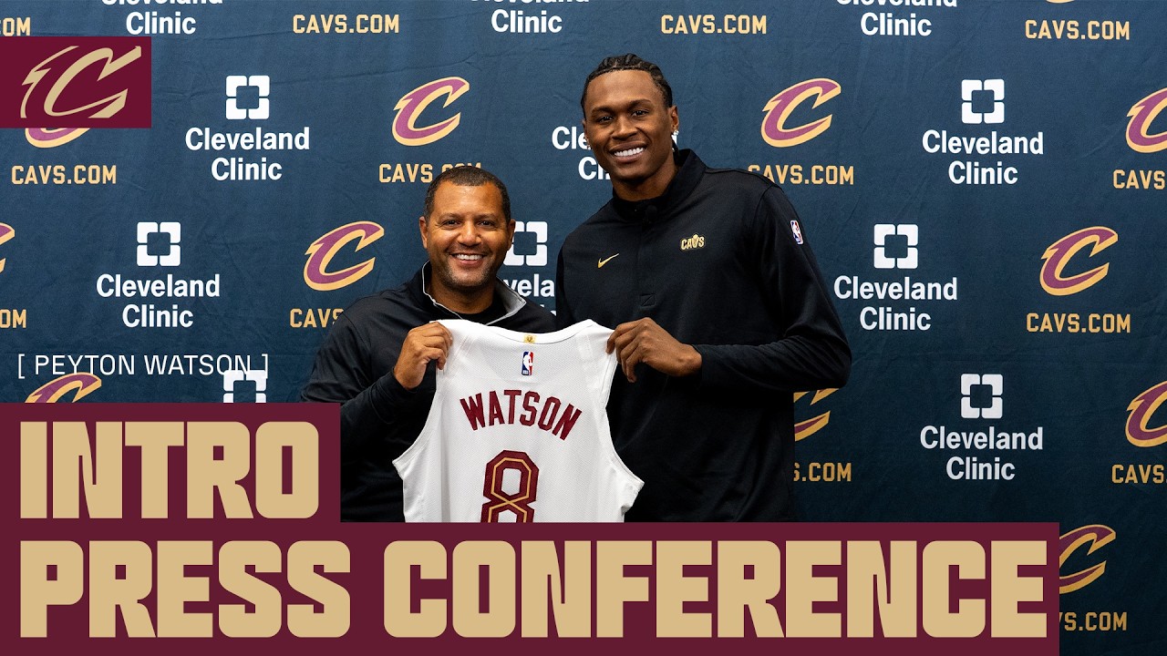 PEYTON WATSON INTRO PRESS CONFERENCE