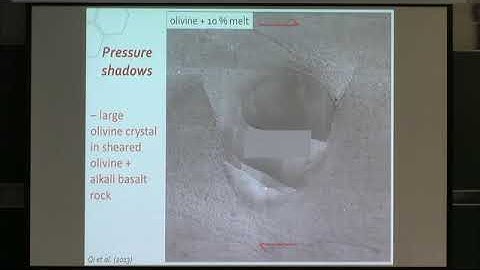 Prof. David Kohlstedt | From stress-driven to reaction-driven melt segregation – the frog’s eye (2)
