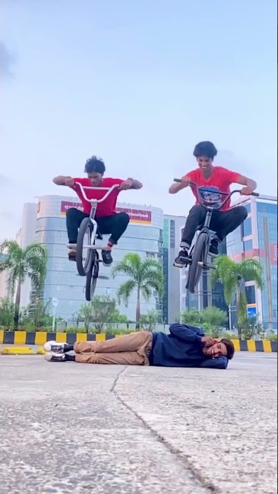 yusuf bmx and irfan bmx cycle stunt tik tok video | #shorts #bmx #trending #youtubeshorts #cycle