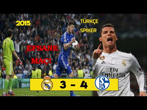 Real Madrid 3-4 Schalke 04 | Türkçe Spiker – 2015 Şampiyonlar Ligi