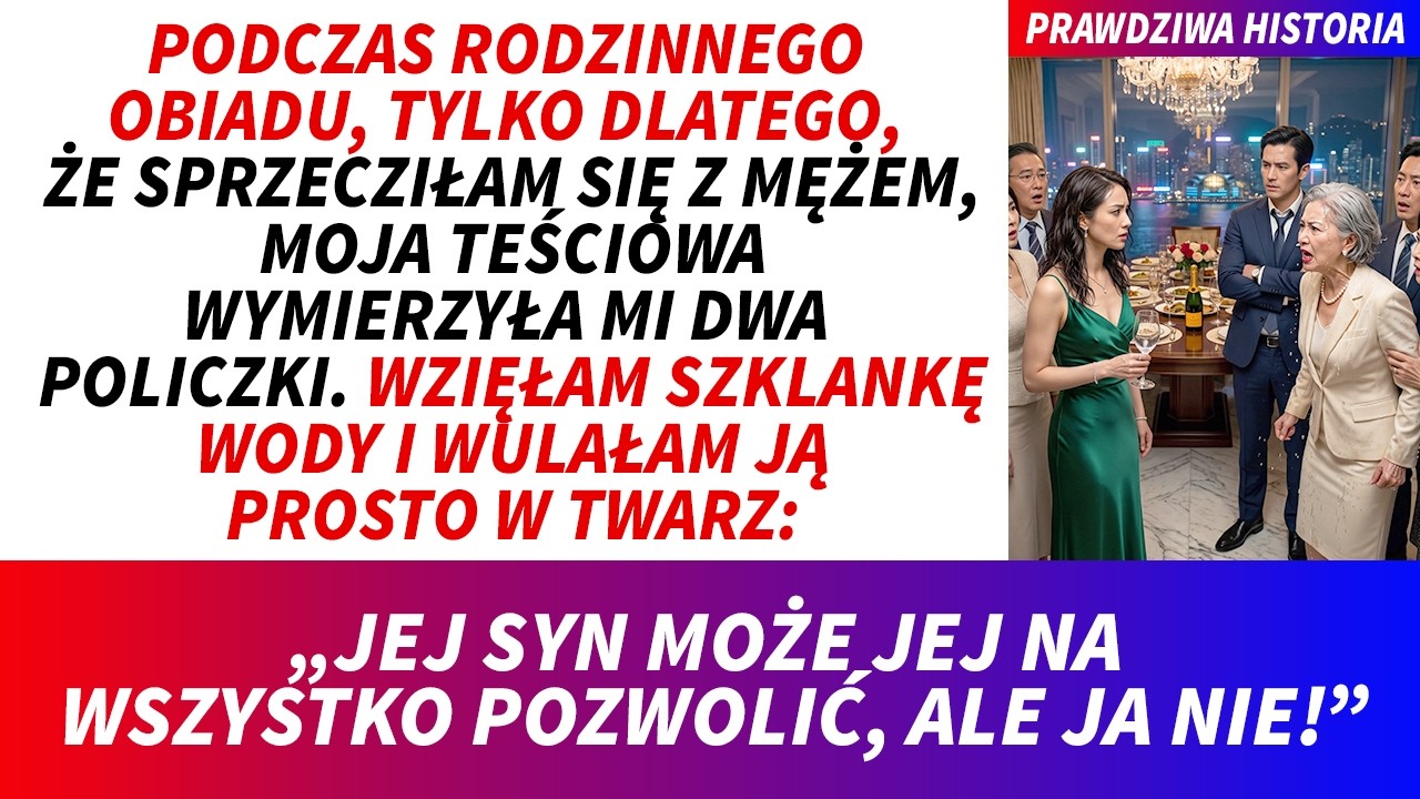 „Dlaczego dołączyłeś do wszystkich, żeby znęcać się nad mamą?” – powiedział mój ośmioletni syn, stojąc w drzwiach. Przed chwilą mąż uderzył mnie po raz kolejny, a teściowa krzyczała, że to moja...