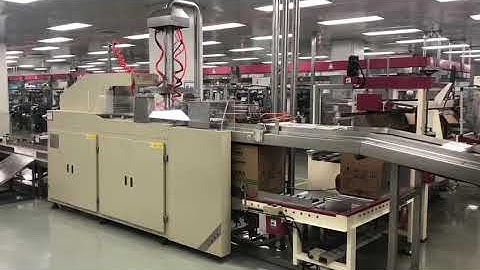 full automatic Corrugated paper box case filler packing machine