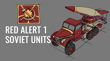 Red Alert 1 Soviet Units