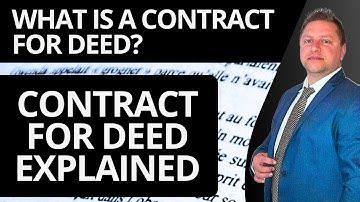What is a Contract for Deed? | Contract for Deed Explained 2025