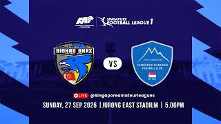 LIVE SFL 1 | Bishan Barx FC vs Jungfrau Punggol FC