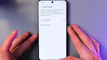 How to Remove Lock Screen PIN / Password / Pattern Lock Security on Samsung S21 FE 5G