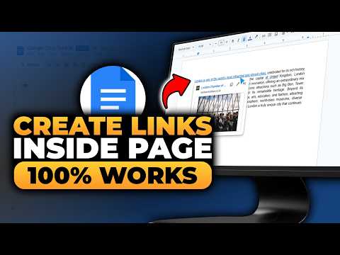 How To Create Links Inside a Docs Page (𝟮𝟬𝟮𝟲) | 100% WORKS | NO Yapping, To The Point! | FAST & EASY