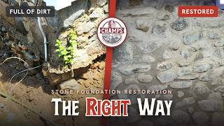 The Right Way to Restore a Stone Foundation (Start to Finish)
