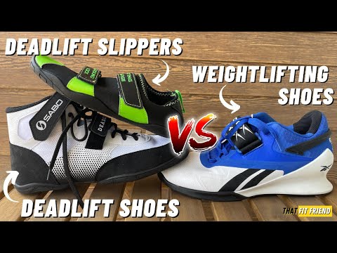 Deadlift Shoes Vs Deadlift Slippers Vs Weightlifting Shoes | Key Differences