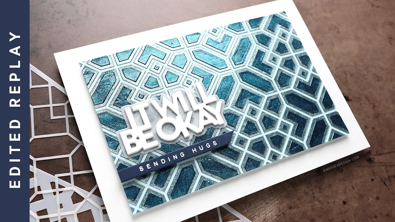 EDITED REPLAY - Layered Paste with Stencils