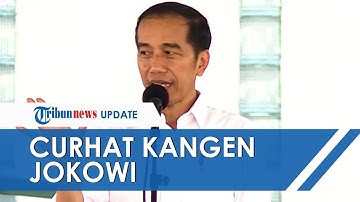 Saat Ibu-ibu Curhat Kangen Jokowi dan Benci Prabowo, Presiden sampai Angkat Tangan