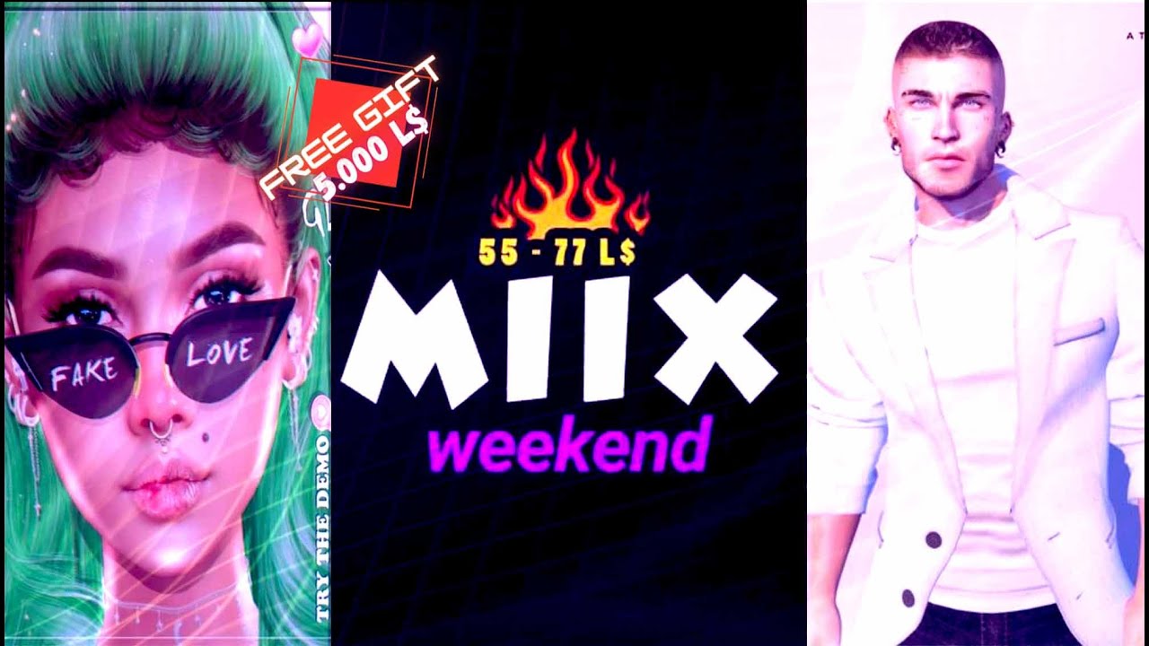 🟪 MIIX WEEKEND | Second life | Weekly Event | Free Gift 💝