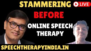 Live | Pre Stammering Online Speech Therapy | By SLP Sanjay Kumar, AIIMS  Alumnus | Speech Problem