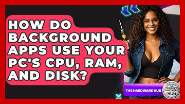 How Do Background Apps Use Your PC