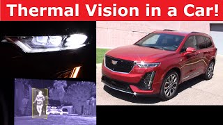 2023 Cadillac XT6 Night Drive With Thermal Vision Camera