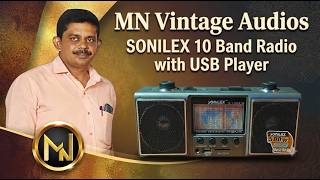 ( S O L D ) Sonilex 10 band world receiver with MP3 player