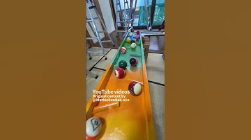 Marble Run (A long course using transparent pipes, a large wooden funnel, and pipe slope items) #8