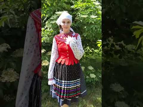 Костюм народный  Украина Лемки, видео 2