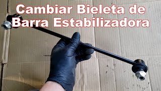 Diagnosticar Ruido de la Suspension Delantera y Cambio de Bieleta de la Barra Estabilizadora