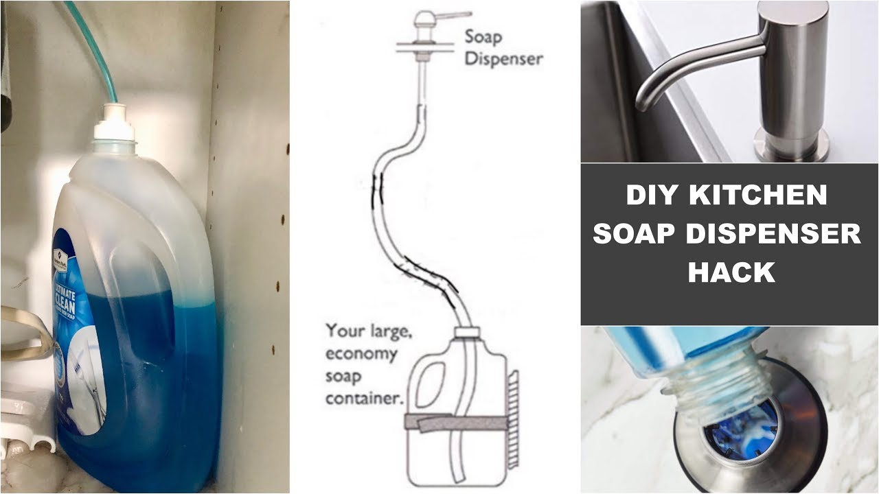 kitchen sink soap dispenser dish soap